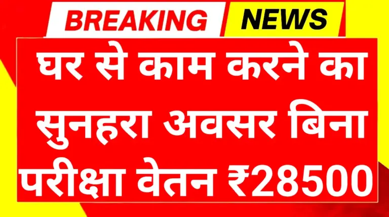 CM Work From Home Yojana 2025